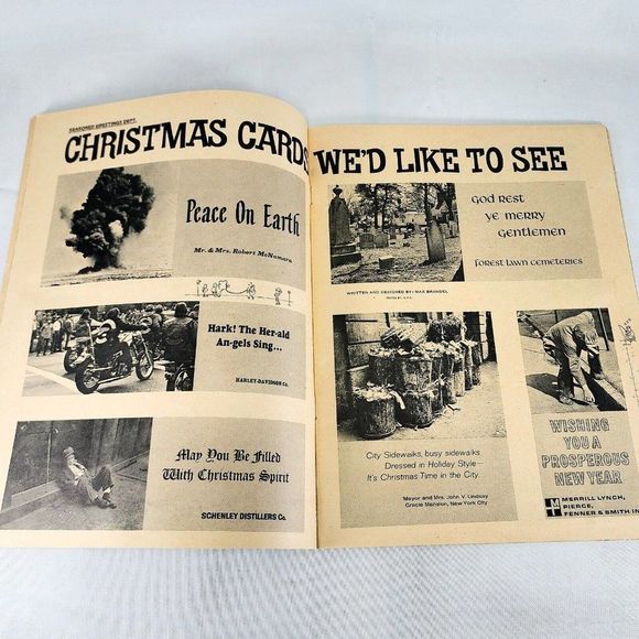 Mad Magazine Issue #108 January 1967 Alfred Express Santa Norman Mingo Cover Art - Picture 4 of 6